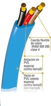 CABLE EN VAINA sin marca